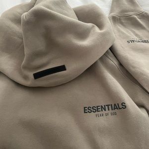 Essentials hoodie size large